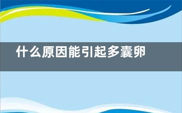 什么原因能引起多囊卵巢综合症 多囊卵巢综合症可以怀孕吗